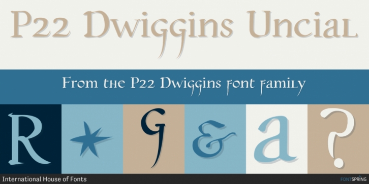 P22 Dwiggins font preview
