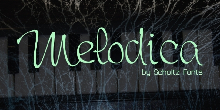 Melodica font preview