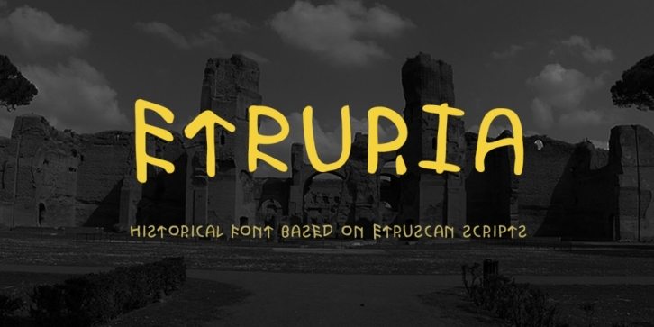 Etruria font preview