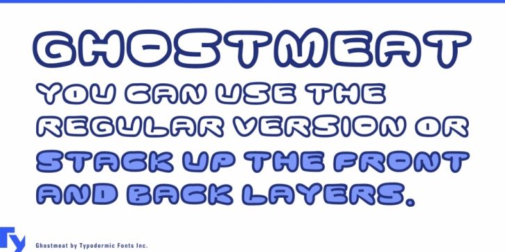 Ghostmeat font preview