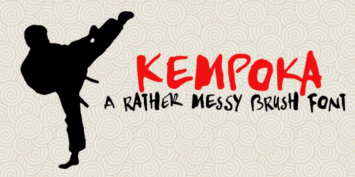 Kempoka font preview
