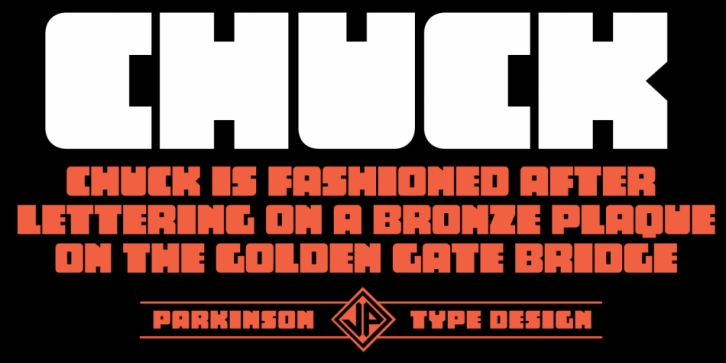 Chuck font preview