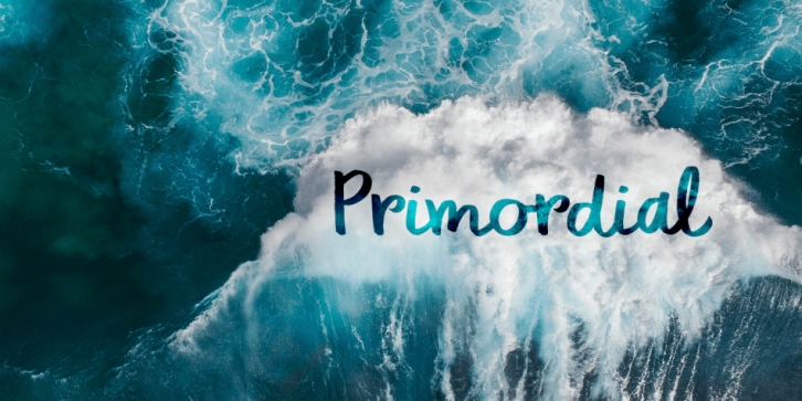 Primordial font preview