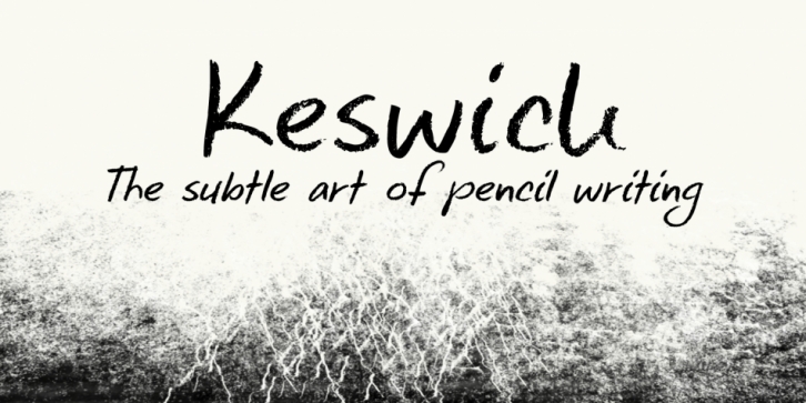 Keswick font preview