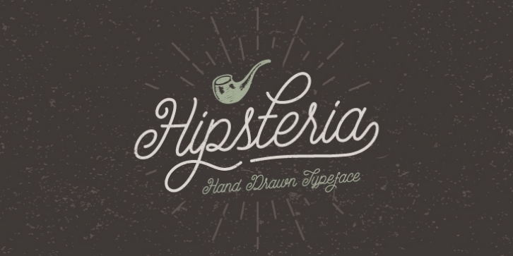 Hipsteria font preview