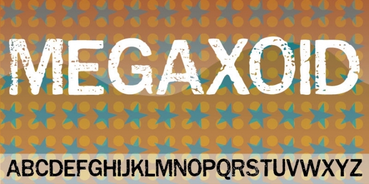 Megaxoid font preview