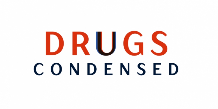 TT Drugs Condensed font preview