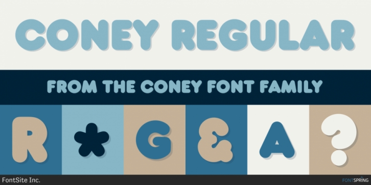 Coney font preview