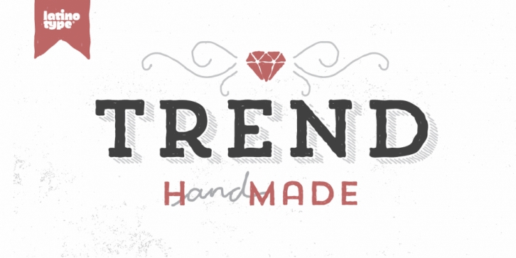 Trend Handmade font preview
