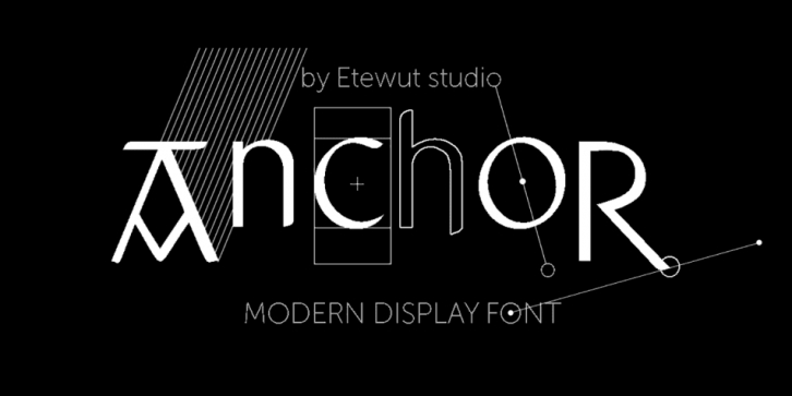 Anchor font preview