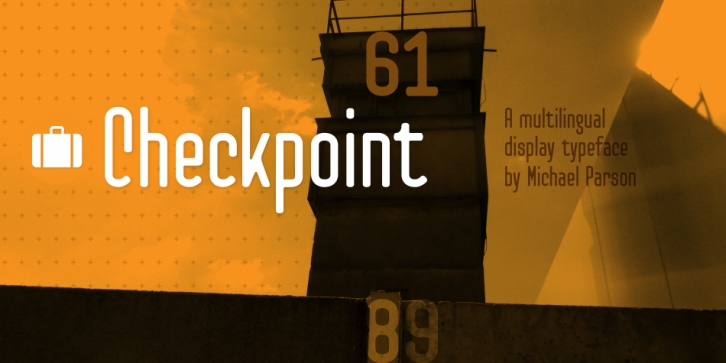 Checkpoint font preview