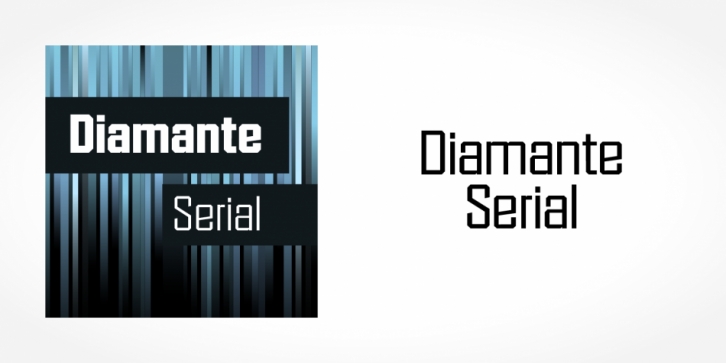 Diamante Serial font preview