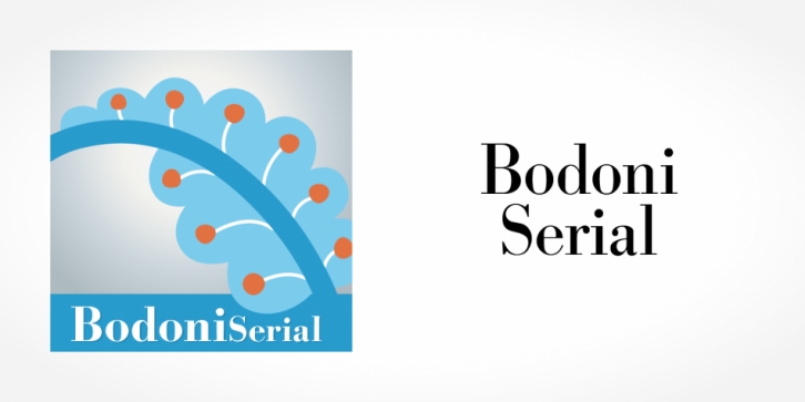 Bodoni Serial font preview