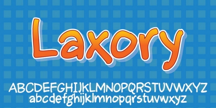 Laxory font preview