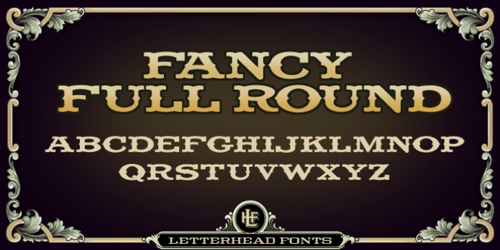 LHF Fancy Full font preview