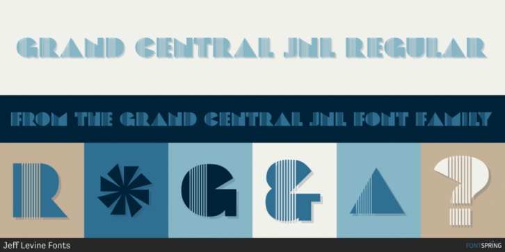 Grand Central JNL font preview