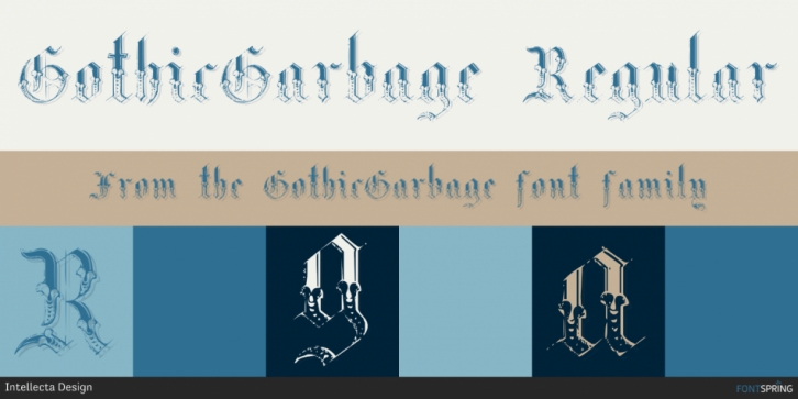 GothicGarbage font preview