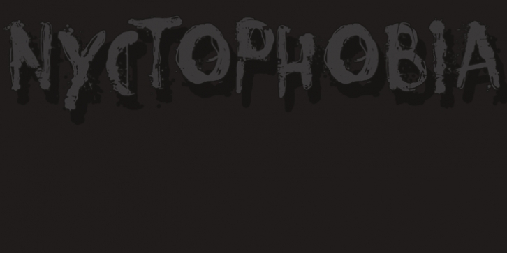 Nyctophobia font preview