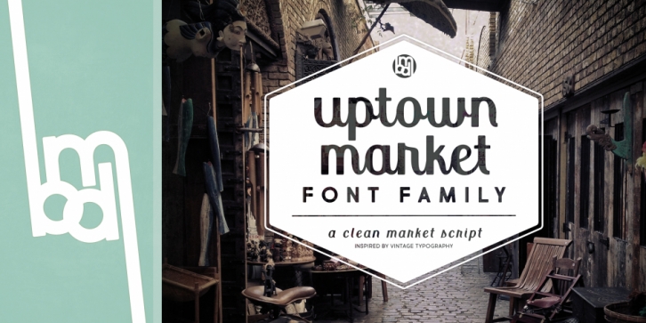 Uptown Market font preview