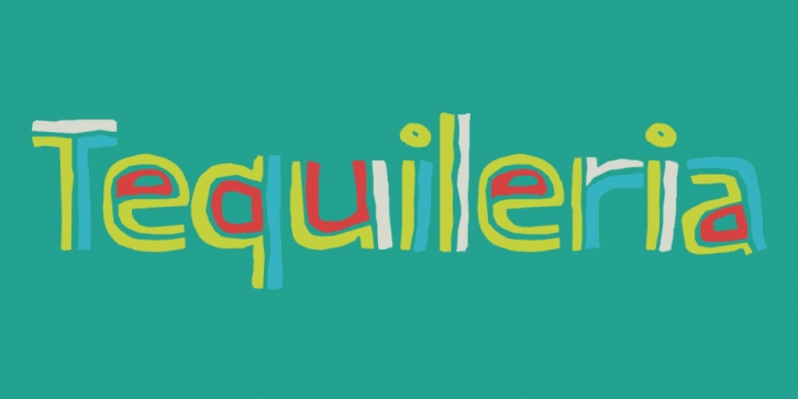Tequileria font preview