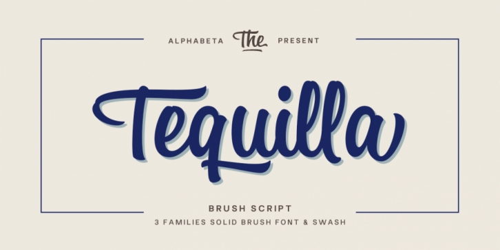 Tequilla Script font preview