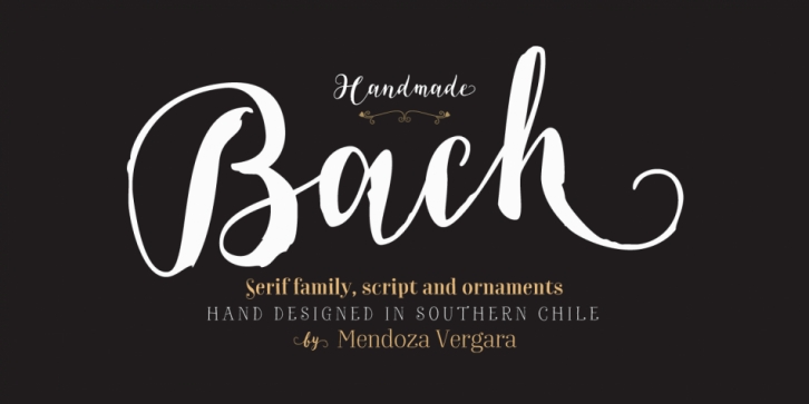 Bach font preview