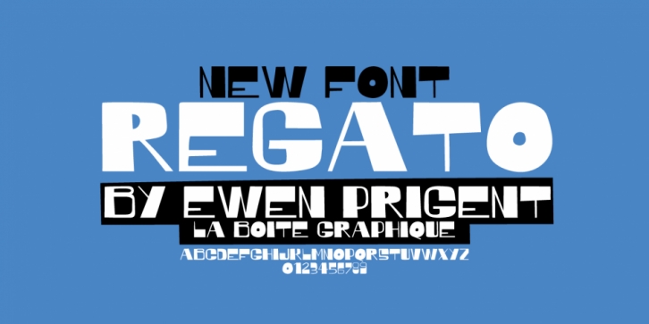 Regato font preview