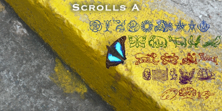 ScrollsA font preview