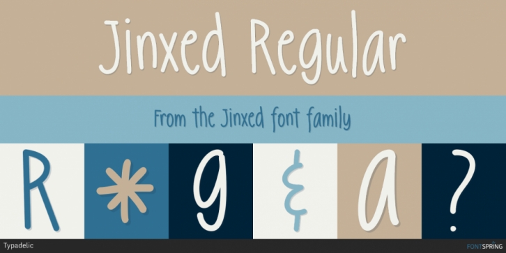 Jinxed font preview