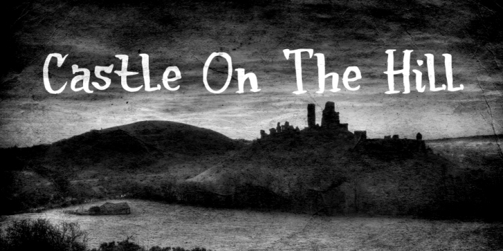 Castle On The Hill font preview