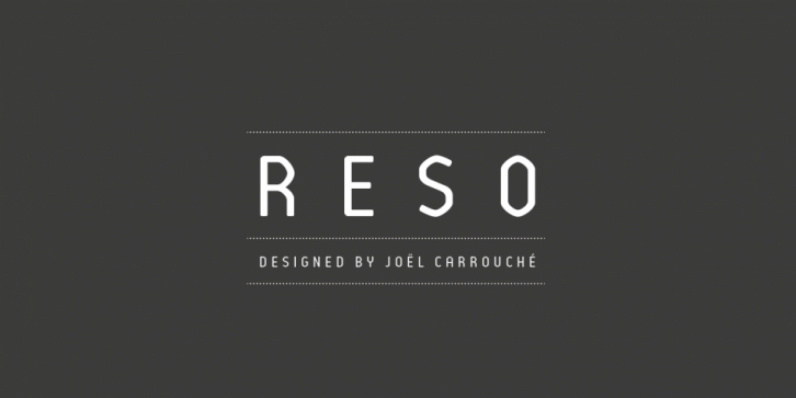 Reso font preview