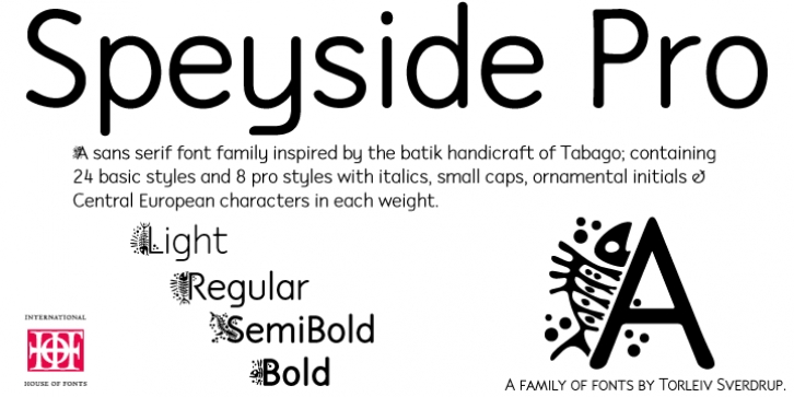 P22 Speyside font preview