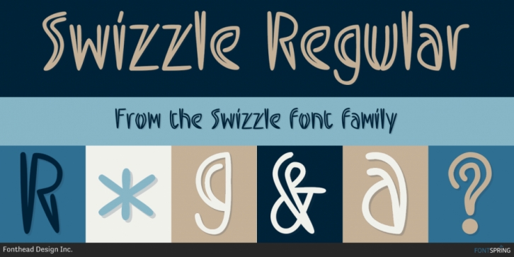Swizzle font preview