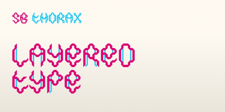 SB Thorax font preview