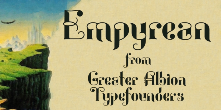 Empyrean font preview