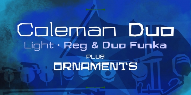 Coleman Duo font preview