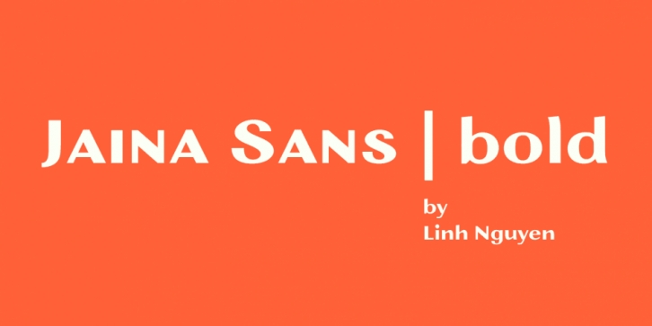 Jaina Sans font preview