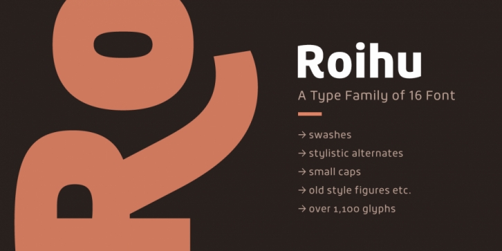 Roihu font preview