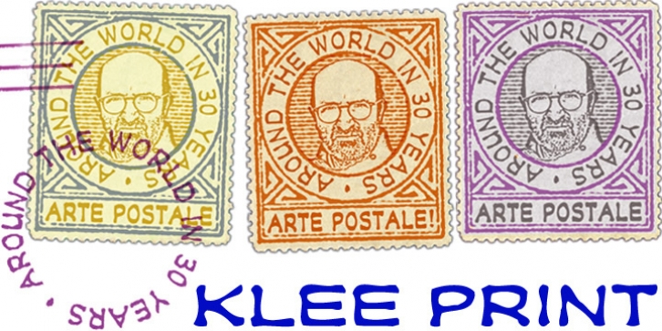 Klee Print font preview