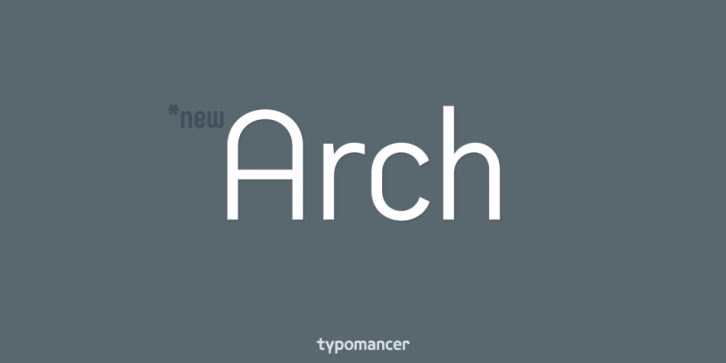 Arch font preview