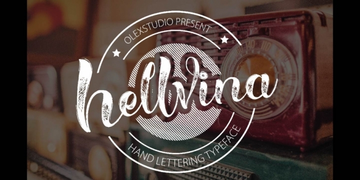 Hellvina Hand Script font preview