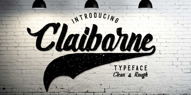 Claiborne font preview