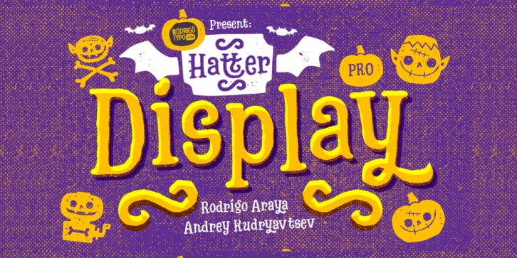 Hatter Display Pro font preview