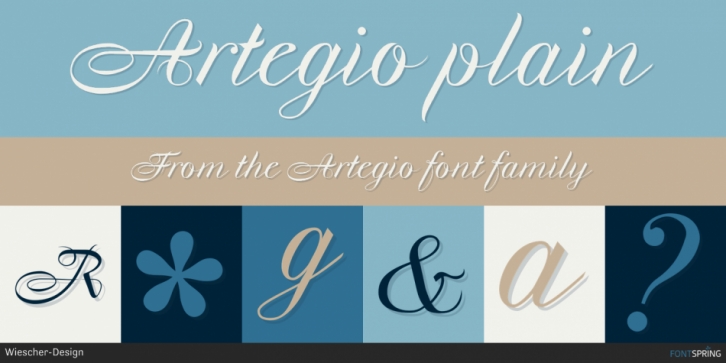 Artegio font preview