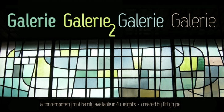 Galerie 2 font preview
