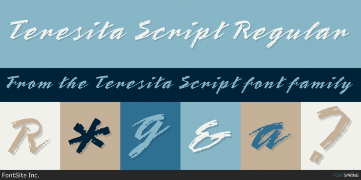 Teresita Script font preview