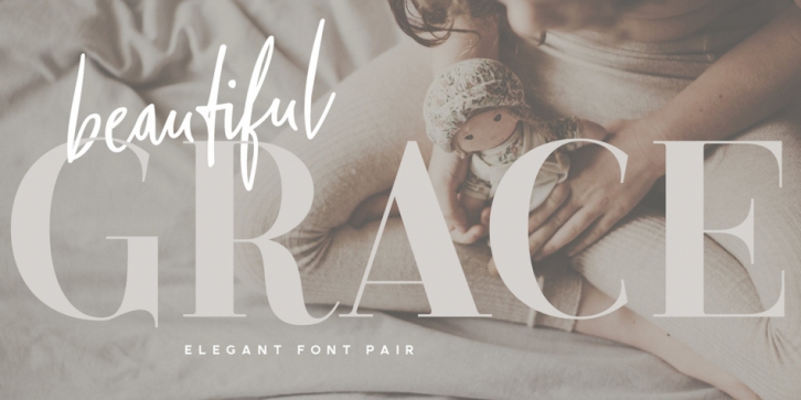 Beautiful Grace font preview