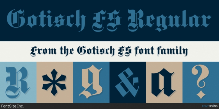 Gotisch FS font preview