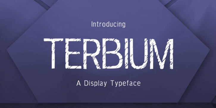 Terbium font preview
