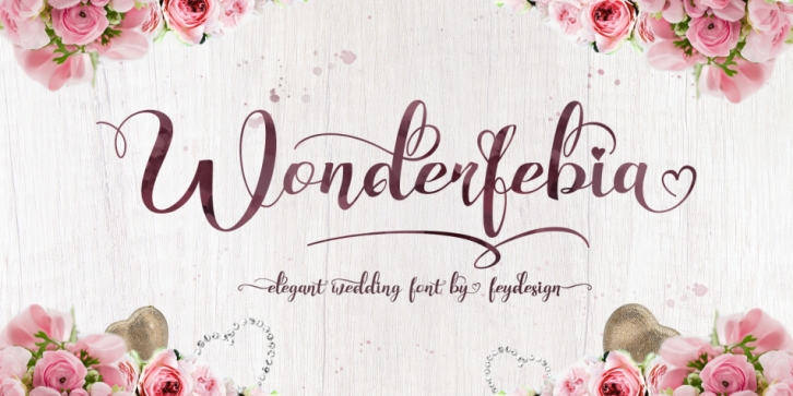 Wonderfebia font preview